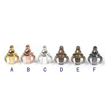 

Bull head metal 510 drip tip animal shape mouthpiece for ijust s Sub RBA atomizer tank fast shipping electronic cigarrate