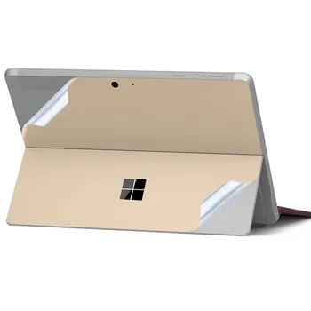 

XSKN for Microsoft New Surface Pro 2017 Version Laptop Back Cover Accessories Precision-cut Decal Skin Sticker Protector, Golden
