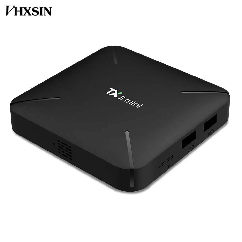 VHXSIN 2 шт./лот TX3 mini L TV BOX Android 7 1 OS Quad core 1G 8G 2G 16G Amlogic S905W|ТВ-приставки и медиаплееры| |