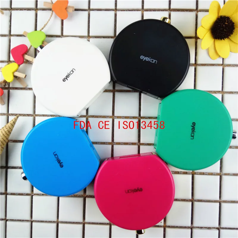 

2018 Christmas Gift Contact Lens Case travel Contact Lenses box for Eyewear Accessories Contact Lenses case Perfume Bottles