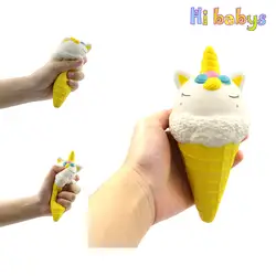 Антистресс Squishes Ice Cream Toy Smooshy Mushy Unicorn Squishy Jumbo медленное повышение снятие стресса игрушки смешная новинка подарок