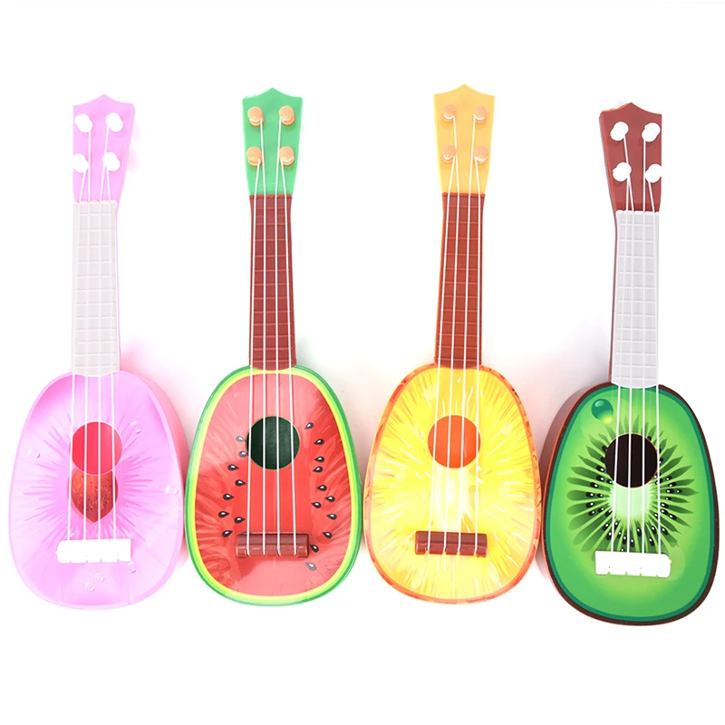 4 String Guitar Fruit Style Ukulele Musical Instrument For Kid Toy | Спорт и развлечения