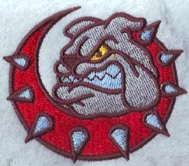 Высококачественная индивидуальная нашивка для логотипа собаки с клеем на спине для шапок