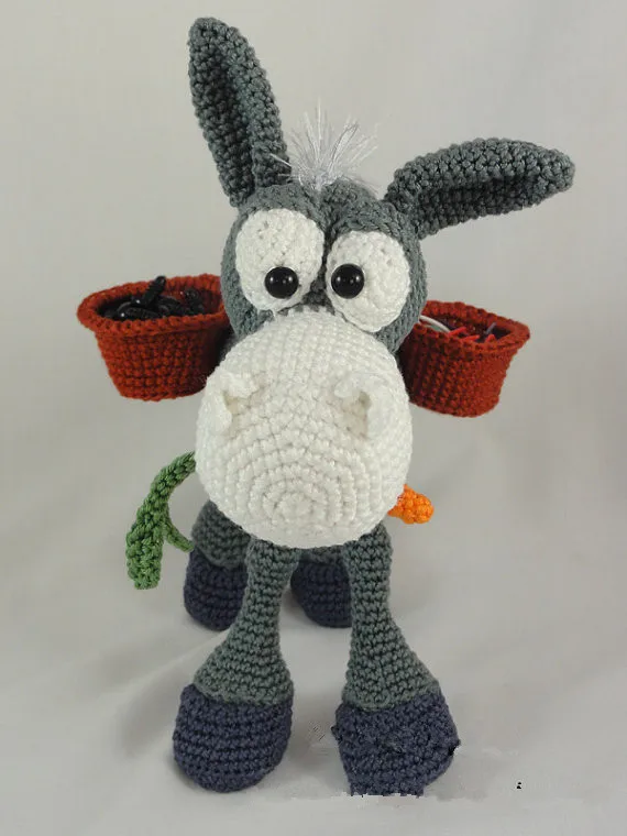 amigurumi burro