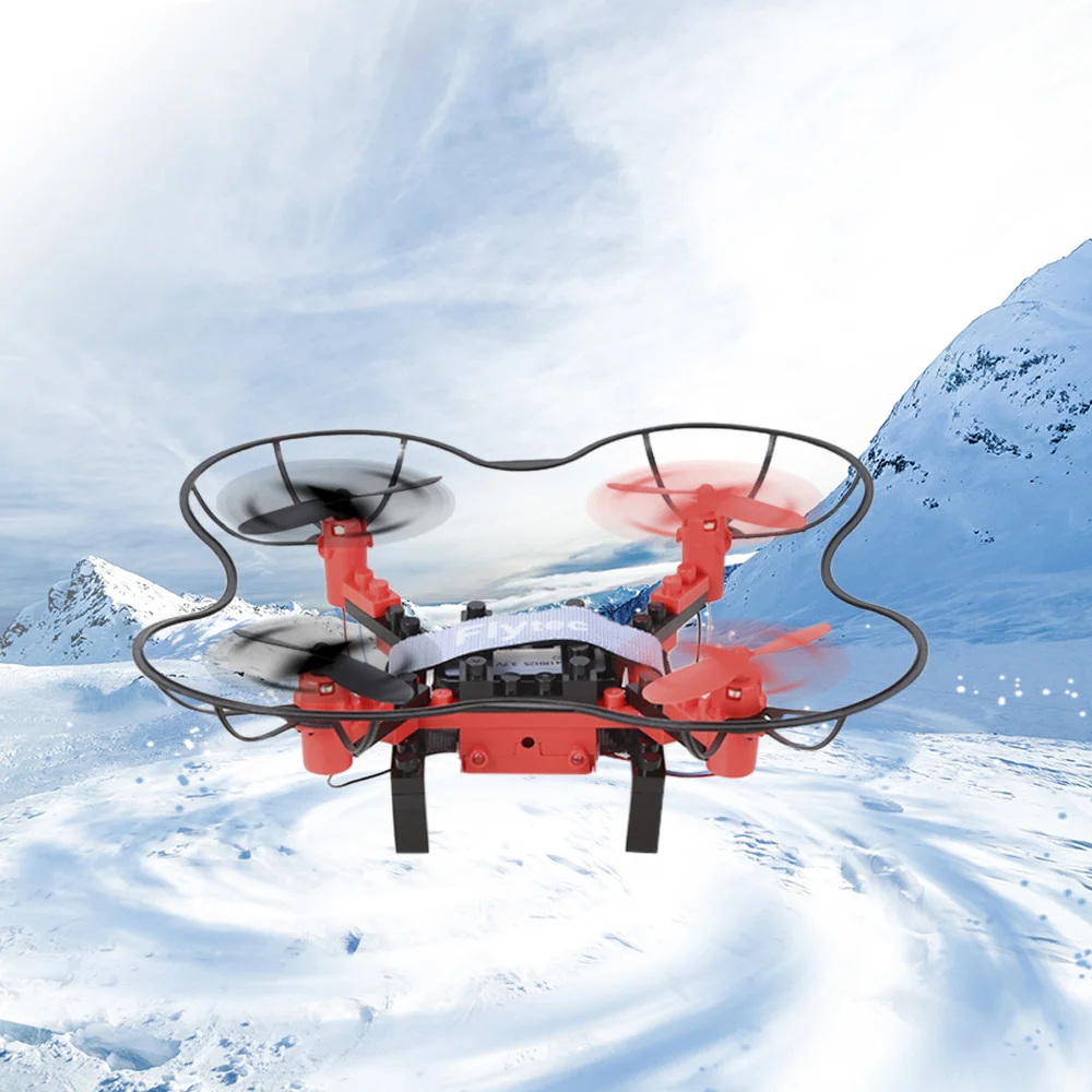 Зазор Flytec T11 Радиоуправляемый Дрон DIY строительные блоки 3D флип Квадрокоптер 2 4G 4CH