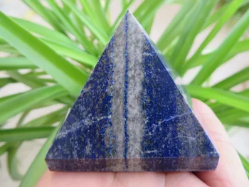 

AA Rare Nature Blue Lapis Lazuli Crystal Pyramid Point Healing 159g