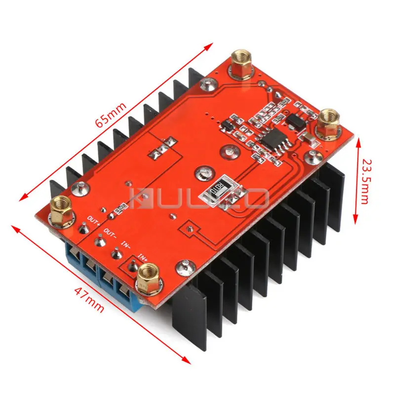 5 шт./лот 100 Вт Регулируемый Модуль питания DC 10~ 32 В до 12~ 35V10A регулятор напряжения/зарядное устройство/адаптер/мощность ноутбука