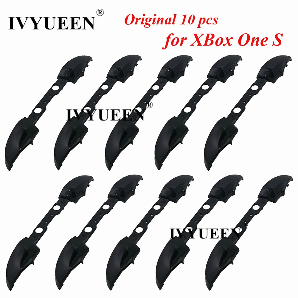 

IVYUEEN 10 pcs Original Black LB RB Bumper Buttons For Xbox One S Slim Controller Triggers Buttons Mod Kit Repair Part