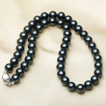 

Eternal wedding Women Gift word 925 Sterling real [beautiful] gift pearl shell pearl Seashell pearl pearl necklace 925 si