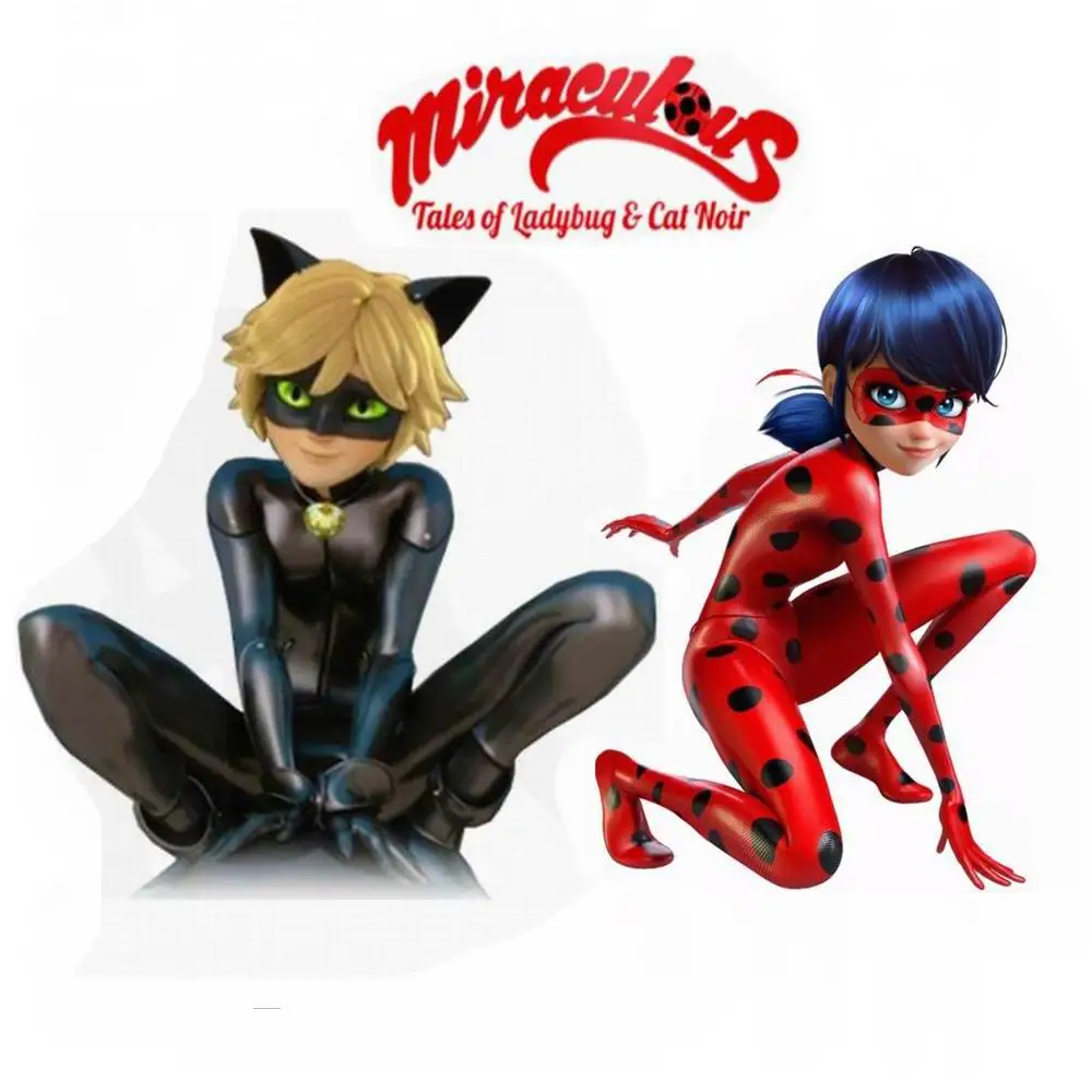 Miraculous Ladybug Girls Cosplay Costumes Chat Noir Boys Cosplay Jumpsuits Halloween Christmas Clothes Party Dress Streetwear