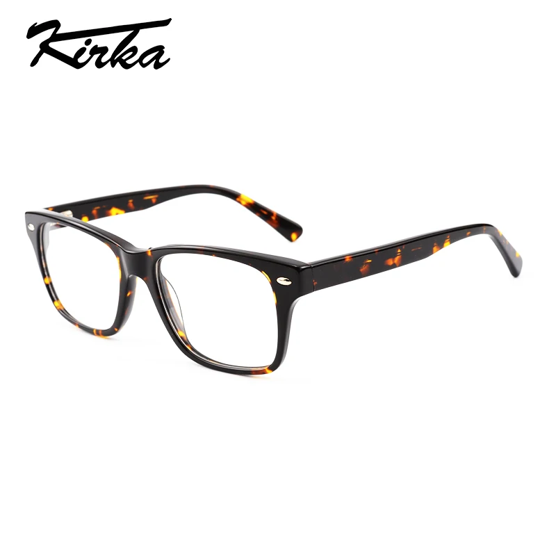 Мужские большие очки Kirka квадратные для чтения унисекс|eyeglass frames|men eyewearframe frame |