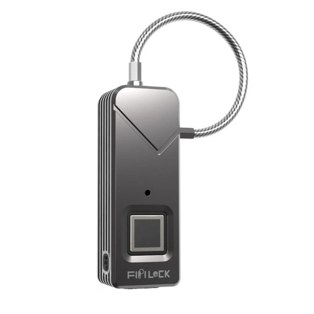 

Smart Fingerprint Biometric Waterproof Keyless Padlock Portable Security Fast Unlock Suitcase Backpack Drawer Intelligent Lock