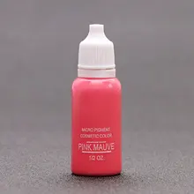 OuxinLi чернила для татуажа профессиональный Перманентный пигмент подводка для глаз 1/2 унций. 15 мл 1 шт Розовый лиловый