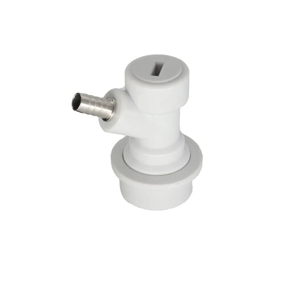 

2 pieces Ball Lock Style Quick Disconnect-Gas with 1/4"Barb Fitting Kegerator Parts, Retail and Wholesaleer