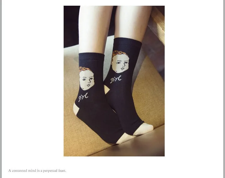 [COCOTEKK] Новые летние модные женские хлопковые недорогие носки из новой серии с фруктами авокадо Kawaii Детские Носки с рисунком лица
