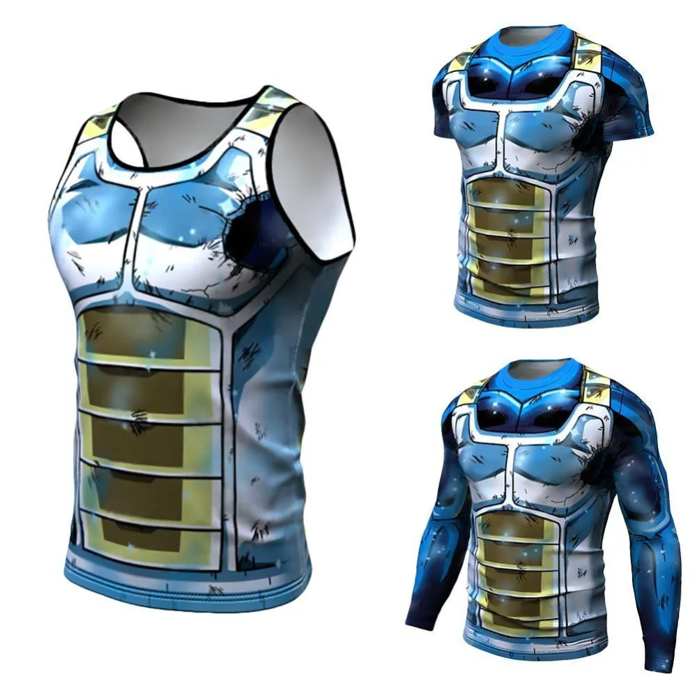 Bola de Dragón T camisa 3D hombres Tshits Anime Camiseta Comics Camiseta de compresión Goku Ball Z Tee de moda 2018 Vegeta Camiseta ZOOTOP oso Bola de Dragón T camisa 3D hombres Tshits Anime Camiseta Comics Camiseta de compresión Goku Ball Z Tee de moda 2018 Vegeta Camiseta ZOOTOP oso