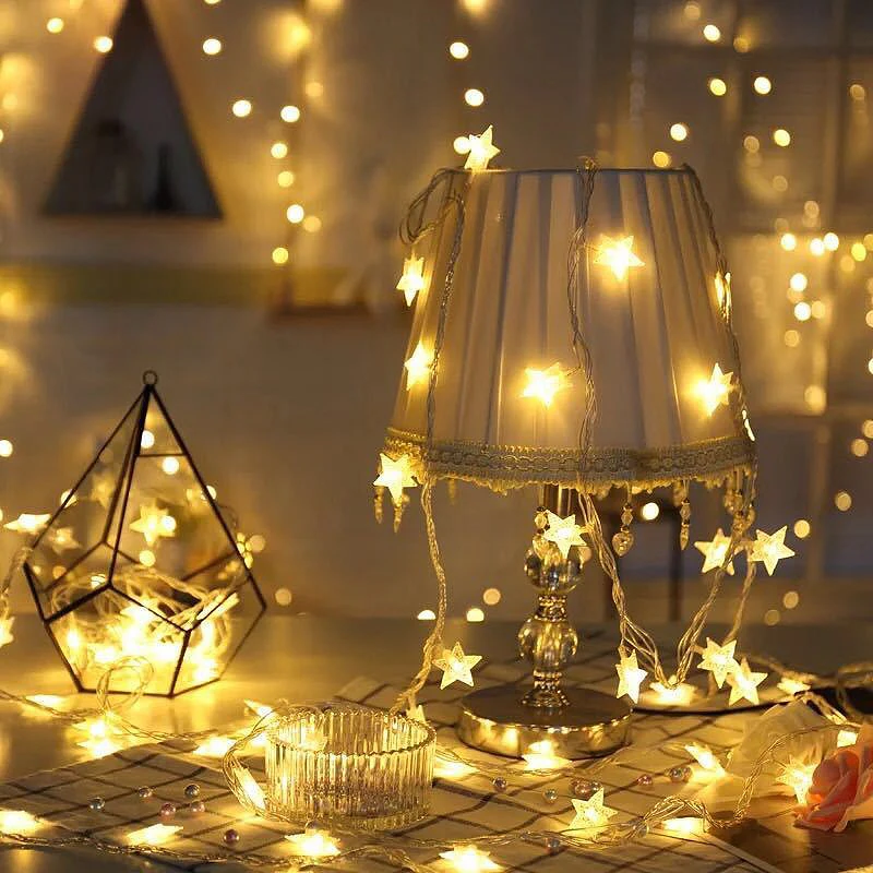 Vacamm 20leds 2M LED Night Light For New Year Christmas Wedding Party
