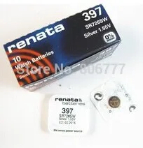 

RE NA TA silver oxide button battery SR726SW 397 7.9*2.6mm 32mah 1.55v