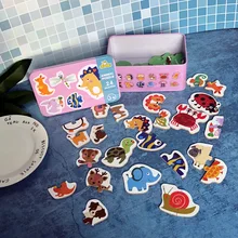 Baby Toy Early Education Cartoon Pairing Puzzle Games Kids Learning Card Wooden Toys for Children Kids Educational Toys Gift Boy цена Baby Toy Early Education Cartoon Pairing Puzzle Games Kids Learning Card Wooden Toys for Children Kids Educational Toys Gift Boy цены онлайн