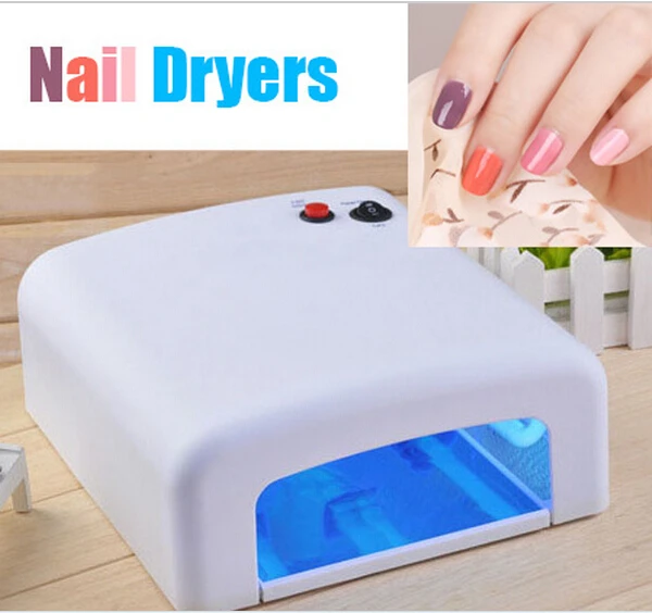 2016 New Nail Art Polish Dryer Fingernail Enamel Drying Machine 36W