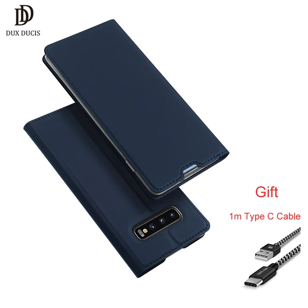 

DUX DUCIS Flip Case For Samsung Galaxy S10 Plus PU Leather Wallet Cover for Galaxy S10 Plus S 10 S10 e 5G Case Samsung s10 Funda