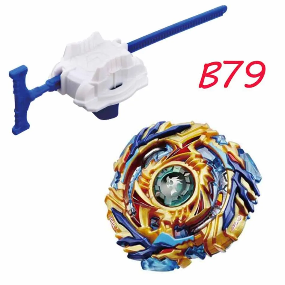 Toupie Bey Bay Burst Metal Fusion B113 Top lanzador Metal Bey Bay Burst Launcher игрушки для детей - Цвет: B79 No box