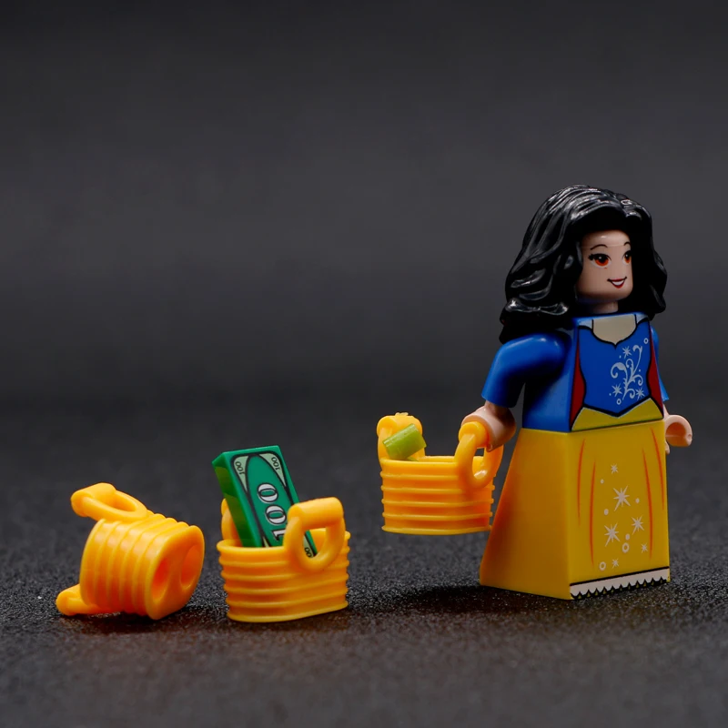 City Friends Accessories Building Blocks Flower Basket Handbag Mini figures Parts MOC Kids Toy LegoINGlys City Bricks Bulk 93092