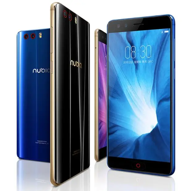 Нубия Z17 мини S 6 GB 64 смартфон 4G LTE MSM8976 Pro Snapdragon 653 Octa Core 5 2 &quotFHD 16MP + 13MP Quad камеры NFC OTG