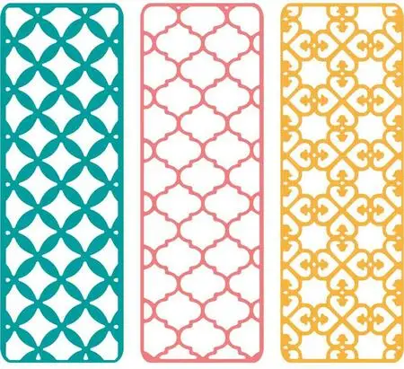 

Ufurty 3pcs/lot Different Frame Handcraft Metal Cutting Dies Embossing Die Stencil for DIY Scrapbooking Album Card Decorative