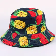 M& D модный фруктовый двухсторонний солнцезащитный разноцветный детский головной убор