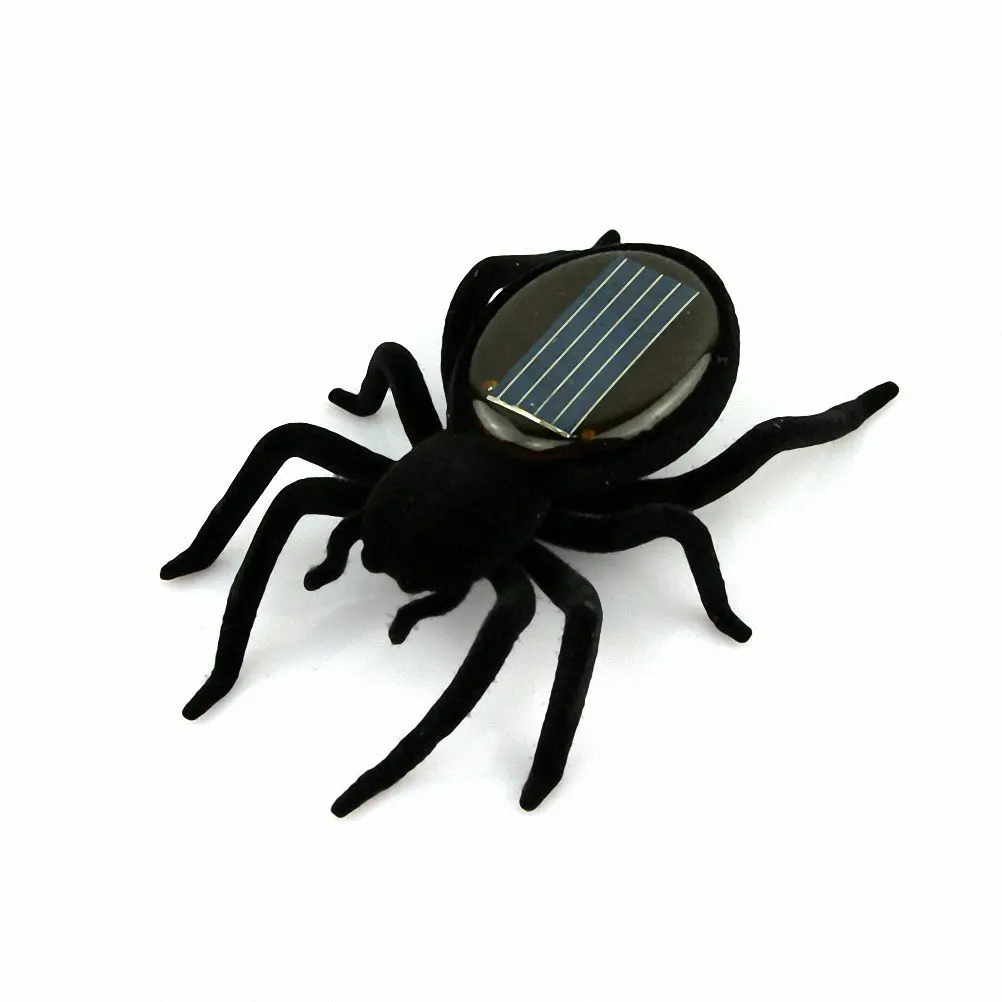 Educational Solar Powered Spider Robot font b Toy b font Gadget Gift
