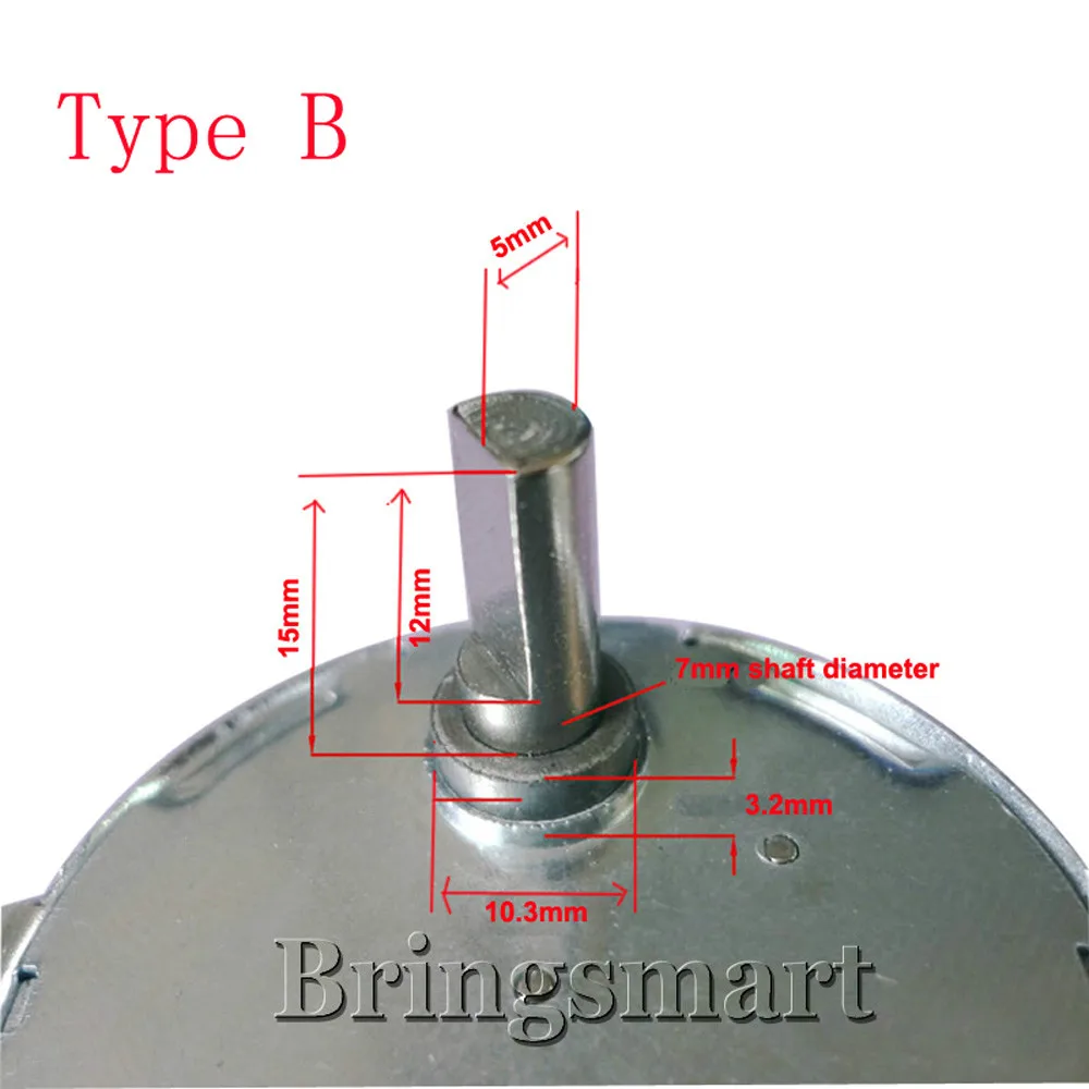 Brushless Motor Bringsmart JS-50B(S) DC Micro Synchronous for DIY