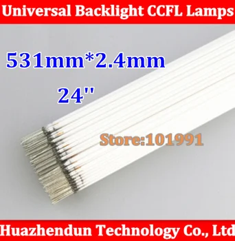 

10pcs Hot Sale Supper Light CCFL 531 * 2.4 mm, 24" LCD Backlight Lamp High Quality 531mm CCFL lamp