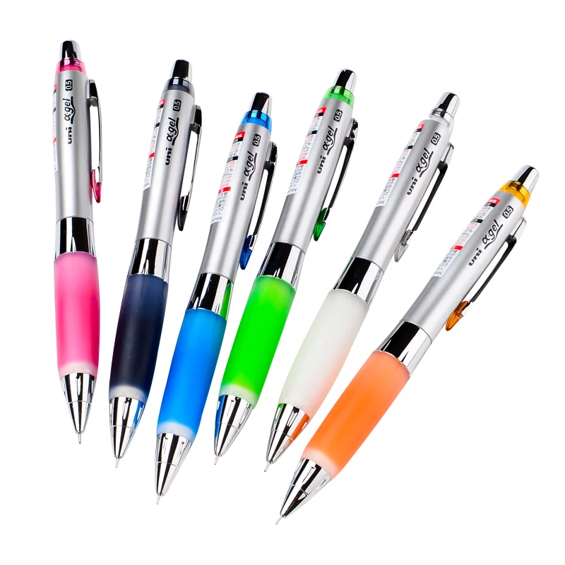 

1Pc Mitsubishi Uni Alpha-gel Anti-Fatigue Shaker mechanical Pencil M5-617GG 0.5 mm 6 Body Colors Available