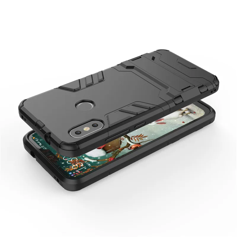 For-Xiaomi-Redmi-6-Pro-Case-Mi-A2-Lite-Iron-Man-Phone-Cover-Shockproof-Robot-Hybrid (2)