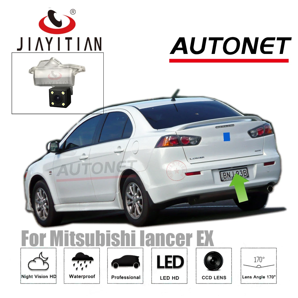 JiaYiTian Автомобильная камера заднего вида для Mitsubishi lancer EX/Pajero 2008 2010 IO CCD ночное видение резервная камера заднего вида