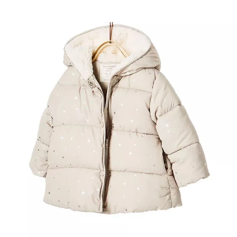 Кардиган для маленьких девочек. Детское пальто с капюшоном куртки для мальчиков теплая зимняя одежда