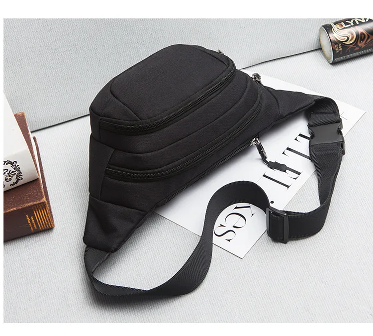 Поясная сумка для мужчин, Повседневная функциональная модная водонепроницаемая сумка, Женская поясная сумка, мужской кошелек для