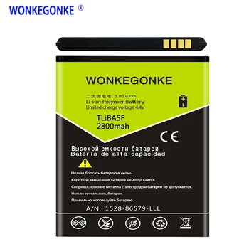 

WONKEGONKE TLiB5AF For Alcatel One Touch Pop C5 OT5036 OT5036D OT-5036 OT-5036D for TCL S800 S710 battery