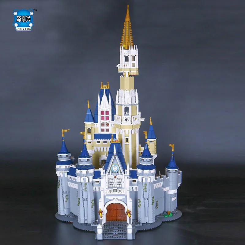 HOT Cinderella Princess Castle City Model Building Block Kid Educational BRICK Toy for Compatible LEPINS Christmas Children Gift | Игрушки и