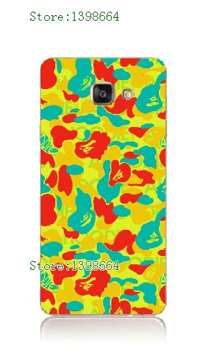 Онлайн Заказ Горячая 1 шт. горячая camo печати Защитный Белый Жесткий Чехол Для Samsung