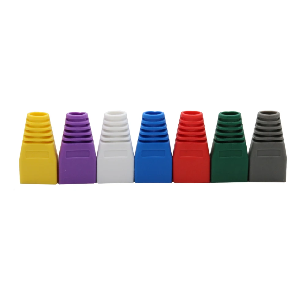 xintylink rj45 connector caps cat5 cat5e cat6 multicolour sheath protective sleeve for network connectors ethernet cable
