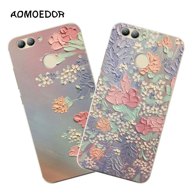 

Huawei nova 2 Case,Silicon Graffiti 3D relief Painting Soft TPU Back Cover for Huawei nova 2 plus Phone fitted Case shell