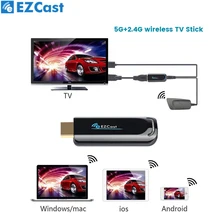 EZCast беспроводной ТВ-накопитель 5G дисплей ключ бизнес-модель приемник ключ для Android смарт-устройств 5G ТВ-Стик