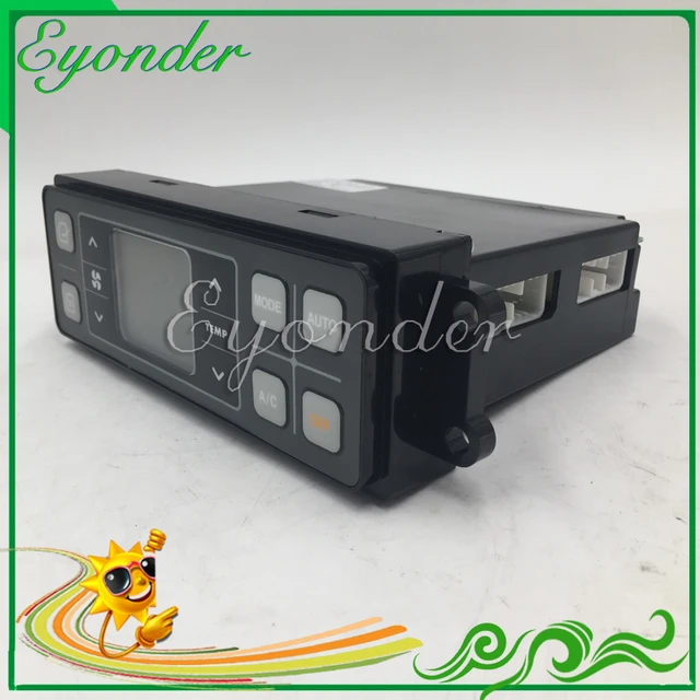 Air Conditioner Conditioning HVAC AC A/C Control CONTROLLER Panel 24V for  Hyundai Excavator R210 Dash 9 wheel loaders 11Q6-90370