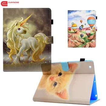 

Case For ipad 4 3 Case Shockproof Cartoon Unicorn Cat Wallet Card Pu leather Stand Cover For iPad 2 Case For Ipad 3