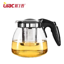 Горячая распродажа! настоящий стеклянный чайник 900 мл Домашняя и офисная Кружка фильтр для чайника сито из нержавеющей стали термостойкая
