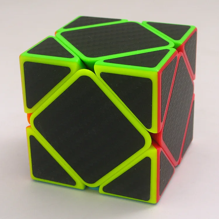 Z cube 14 видов углеродное волокно скоростная наклейка "Кубики" Волшебный куб Cubo Magico детские игрушки-головоломки Детская Подарочная игрушка