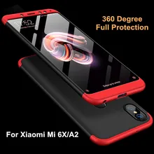 CCDZ класса люкс 3 в 1 360 градусов чехол для полной защиты для Xiaomi Mi 6X чехол противоударный полный корпус чехол для телефона для Xiaomi Mi A2