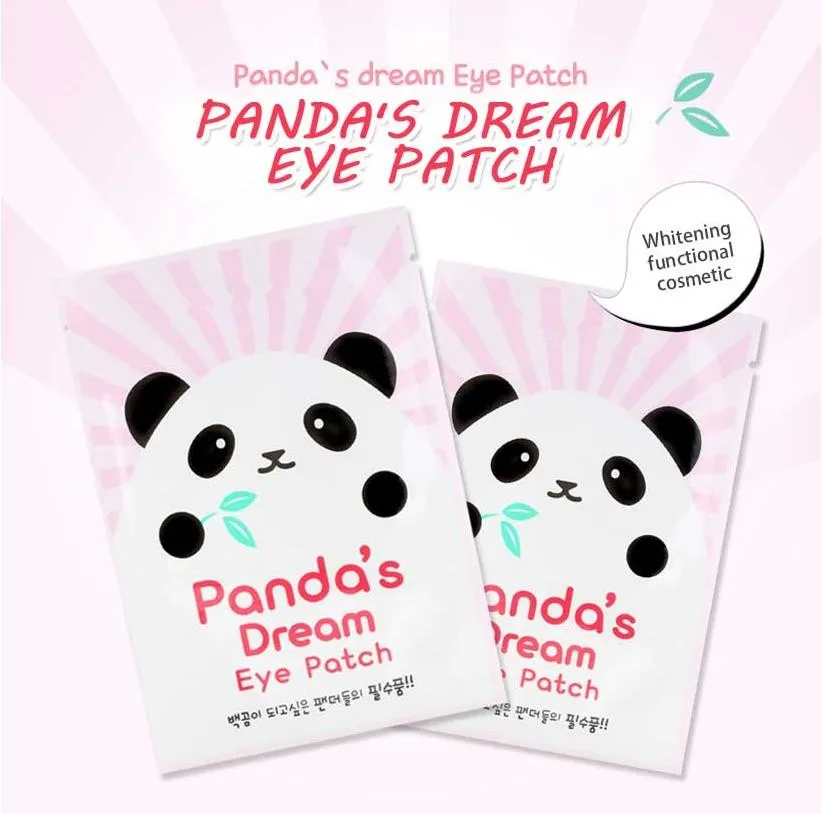 Корейская косметика, Panda's Dream Eye patch10 шт, маска для глаз, Уход за глазами, против старения, устраняет темные круги и тонкие линии, маска для глаз